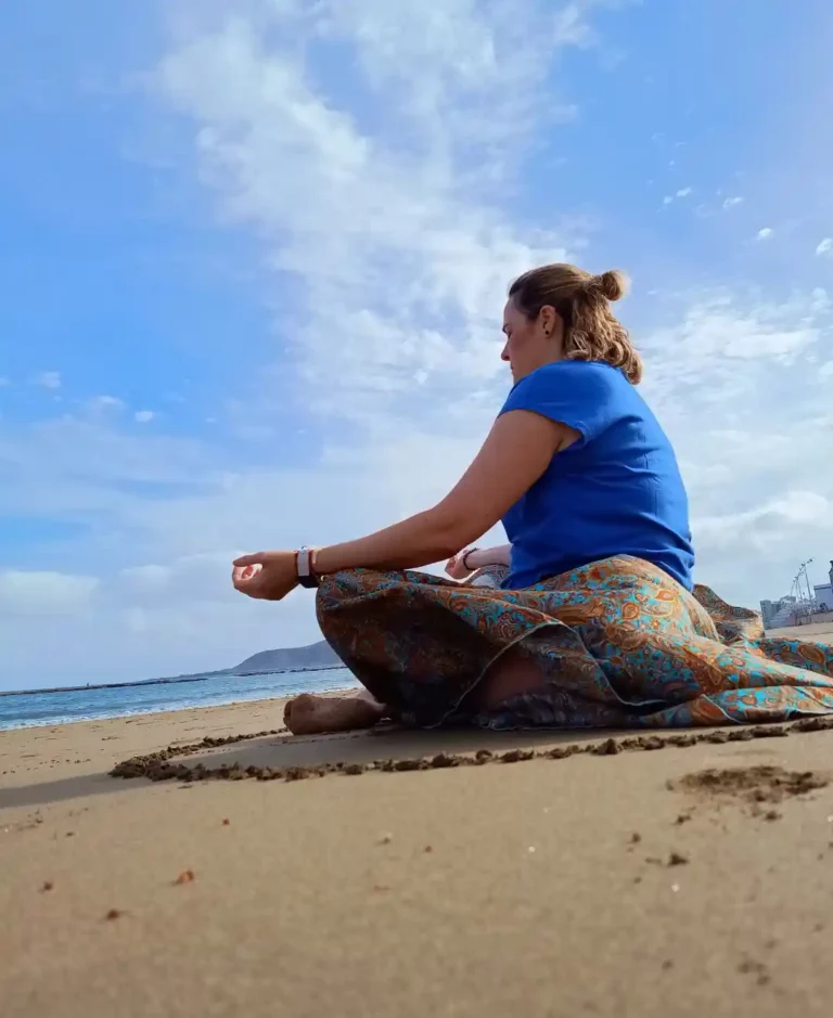 Meditacion en la playa